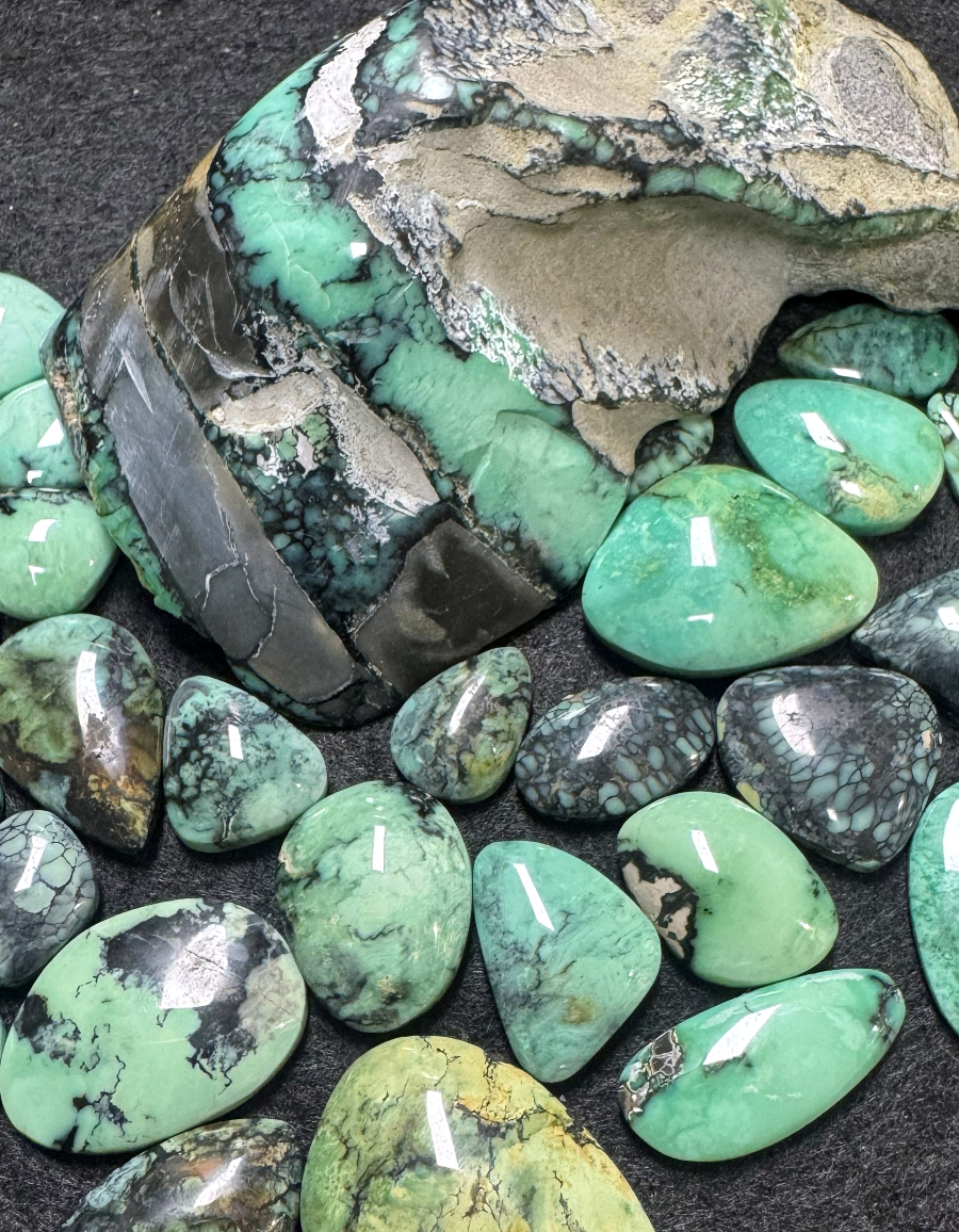 Snowville Variscite ('Variquoise')