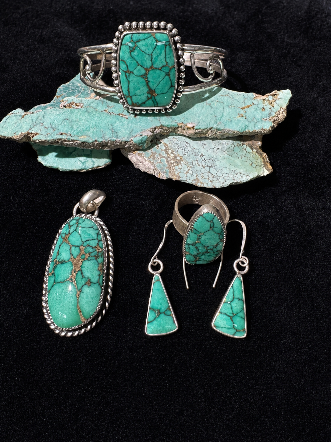 Variscite from Broken Arrow Mine, Candelaria District, Nevada